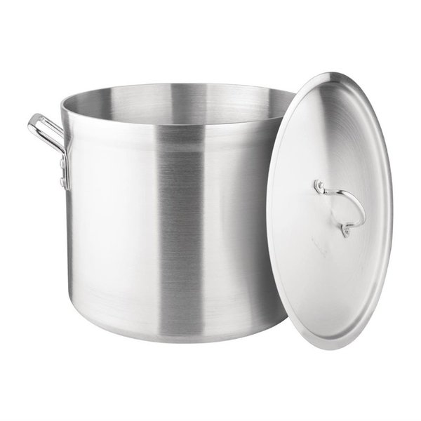 Soeppan aluminium middelhoog 22,7L | 33(Ø)x28,6(h)