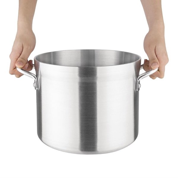 Soeppan aluminium middelhoog 11,4L | 25,4(Ø)x23,1(h)cm