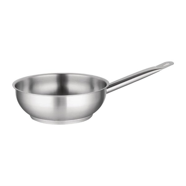 Sauteuse conisch RVS 3,05L |  24(Ø)x7,5(h)cm