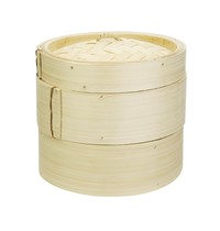 Vogue Stoommand | Bamboe | 0.6L | Incl. Deksel | Ø152x135(h)mm 