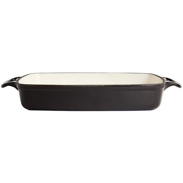 Ovenschaal rechthoekig gietijzer 2,8L | 295x220x50(h)mm