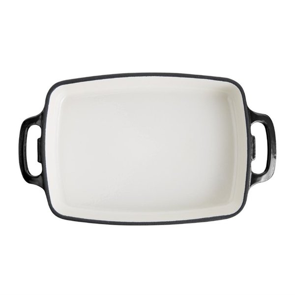 Ovenschaal rechthoekig gietijzer 2,8L | 295x220x50(h)mm