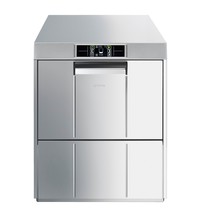 SMEG Glazenwasser | TOPLINE | Touchscreen | Mand 500x500mm | 230V | Afvoerpomp | Zeeppomp | Naglanspomp | Ontharder | Breaktank | 600x600x720(h)mm