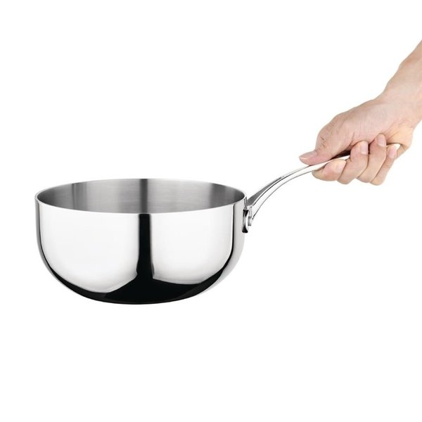 Sauteuse | TRIWALL | RVS/Aluminium | 2.57L | Div. Warmtebronnen | Ø200mm