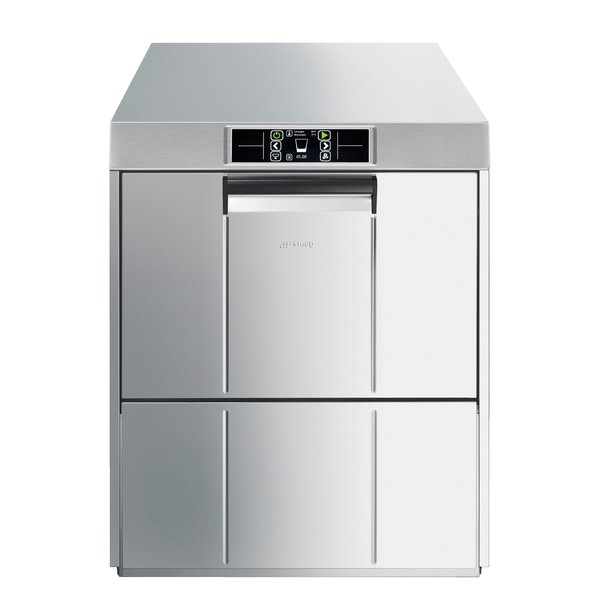 Glazenspoelmachine | TOPLINE | Mand 500x500 | Afvoerpomp | Zeeppomp | Naglanspomp | Ontharder | Breaktank | 400V | Touchscreen | Dubbelwandig | 600x600x720(h)mm