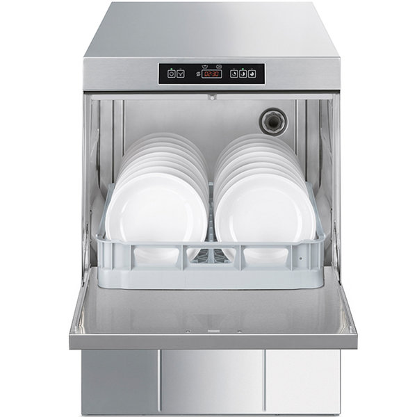 Horeca Vaatwasser | ECOLINE | Mand 500x500mm | 230V | Afvoerpomp | Zeeppomp | Naglanspomp | Breaktank | 580x600x820(h)mm