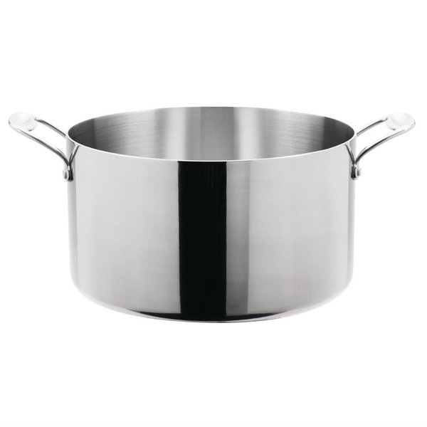 Kookpan Triwal RVS/Aluminium 9,5L |  28(Ø)x15,5(h)cm