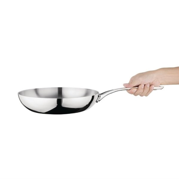 Koekenpan Triwall RVS/Aluminium 1,95L | 24(Ø)cm