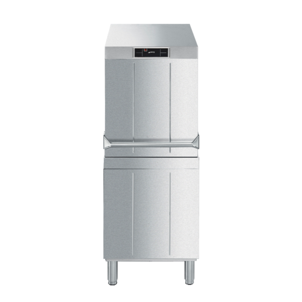Doorschuifvaatwasser TOPLINE | Naglans/Zeep/Afvoerpomp | Ontharder | Mand 500x500mm | 620x736x1530/2102(h)mm