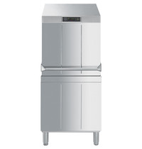 SMEG Doorschuifvaatwasser EASYLINE | Naglans/Zeep/Afvoerpomp | Ontharder | Mand 600x500mm | 716x760x1580/2000(h)mm