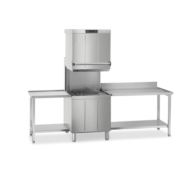 Doorschuifvaatwasser TOPLINE | Naglans/Zeep/Afvoerpomp | Mand 600x500mm | 716x760x1520/2040(h)mm