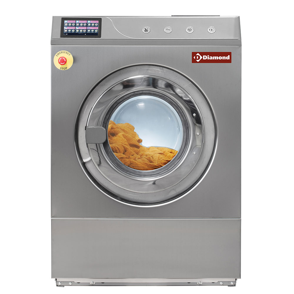 Wasmachine | Supercentrifugering | 11kg | RVS | 10.5kW | 720x958x1039(h)mm