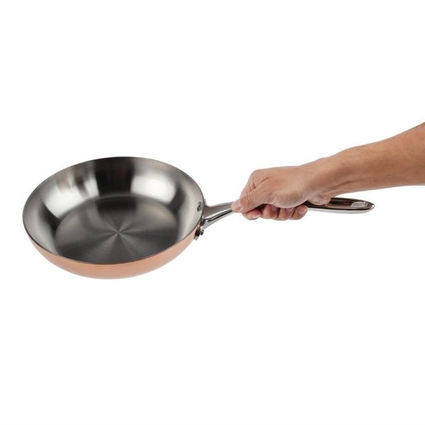Koekenpan | Koper/RVS | Inductie | 2.5L | Ø240x50(h)mm