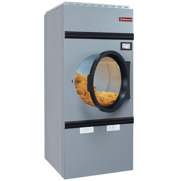 Roterende Gasdroogmachine | Cap. 14kg | Afwisselende Rotatie | Touchscreen | 0.7kW | 791x874x1760(h)mm