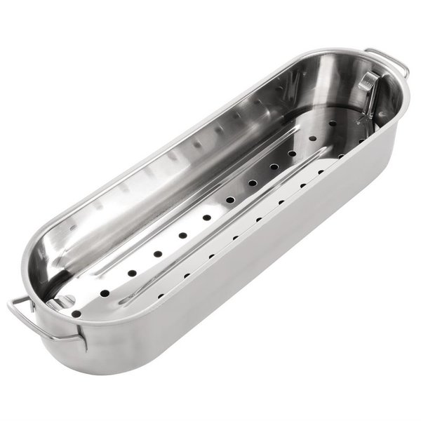 Vispan RVS met inzet | 500x155x100(h)mm