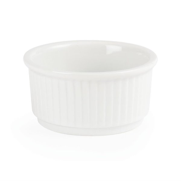 Ramekins | WHITEWARE | Porselein | Wit | 12.5cl | 12 stuks |  Ø85x45(h)mm