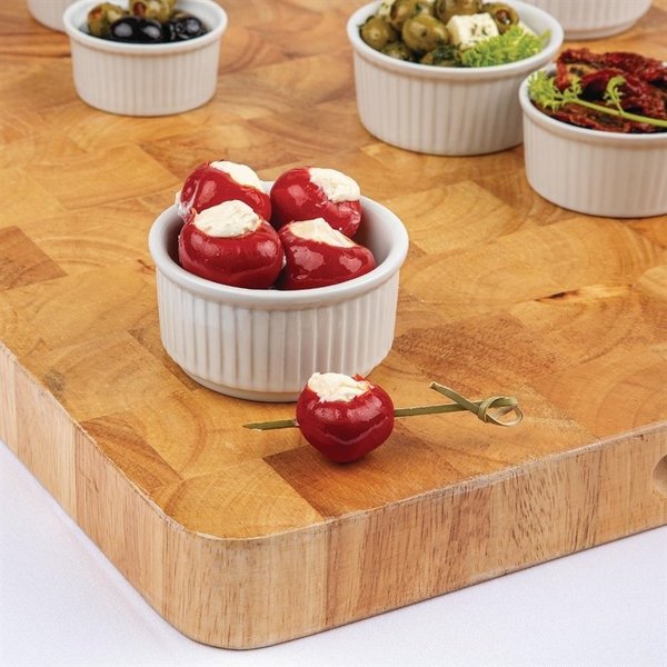 Ramekins | WHITEWARE | Porselein | Wit | 12.5cl | 12 stuks |  Ø85x45(h)mm