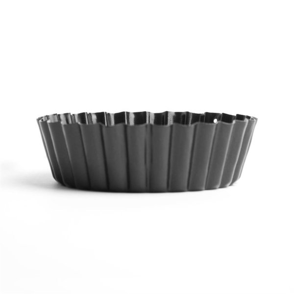 Quichevorm met losse bodem koolstofstaal | 25(Ø)x5,5(h)cm