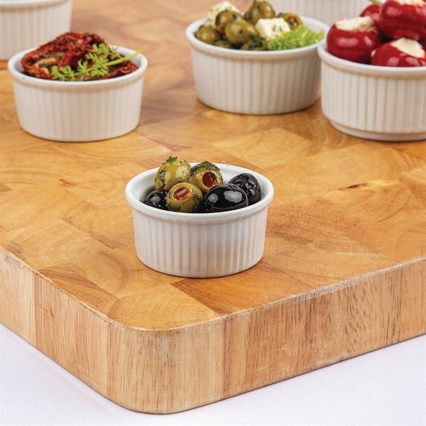 Ramekins | WHITEWARE | Porselein | Wit | 6cl | 12 stuks | Ø70x33(h)mm