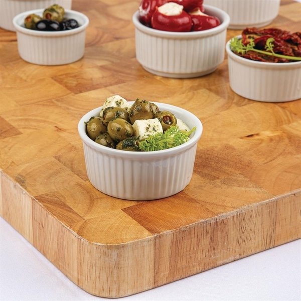 Ramekins | WHITEWARE | Porselein | Wit | 11.5cl | 12 stuks | Ø85x40(h)mm
