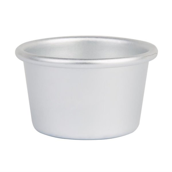 Bakvorm aluminium | 6 stuks | 6,7(Ø)x3,9(h)cm