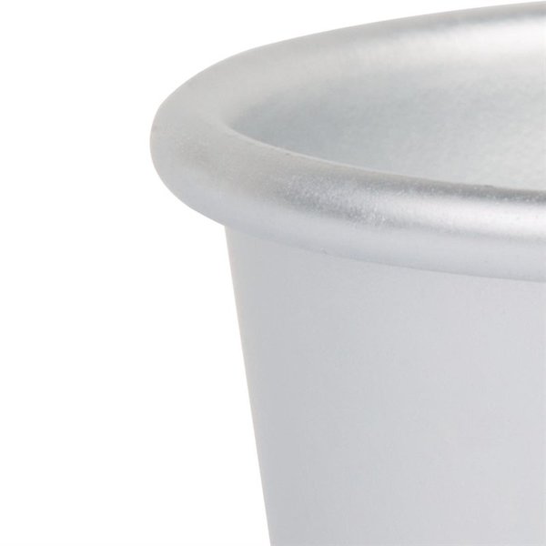 Bakvorm aluminium | 6 stuks | 6,7(Ø)x3,9(h)cm