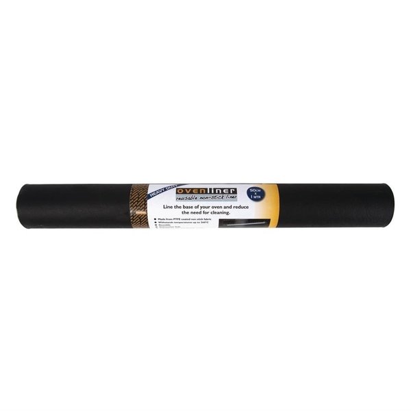 Bakmat zwart PTFE gecoat | 50(b)x1(l)m