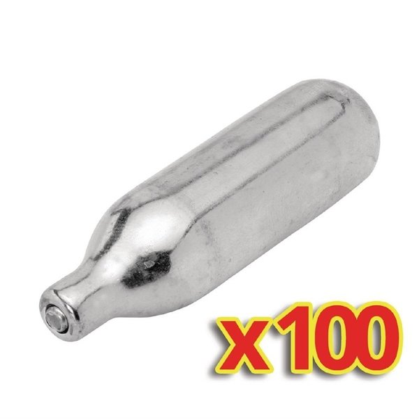 Slagroompatronen voor CB162 | 100 stuks | 1,7(Ø)x6,5(h)cm
