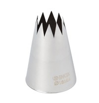 Schneider Spuitmond RVS gekarteld 18mm | 3,5(Ø)x4,5(h)cm Schneider Spuitmond RVS gekarteld 18mm | 3,5(Ø)x4,5(h)cm