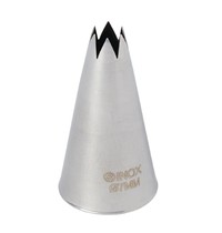 Schneider Spuitmond RVS gekarteld 7mm | 2,5(Ø)x4,5(h)cm Schneider Spuitmond RVS gekarteld 7mm | 2,5(Ø)x4,5(h)cm