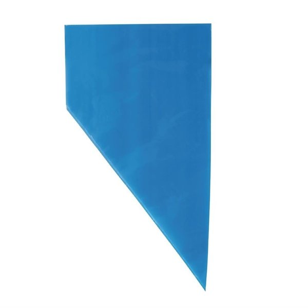 Spuitzak disposable polyethyleen blauw | 100 stuks | 51(b)x46(l)cm