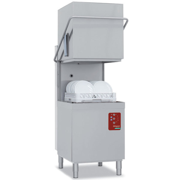 Doorschuifvaatwasser + Osmose Unit | Ontsmetting | Mand 500x500mm | Afvoerpomp | Zeeppomp | Naglanspomp | Breaktank | 710x800x1530/2010(h)mm