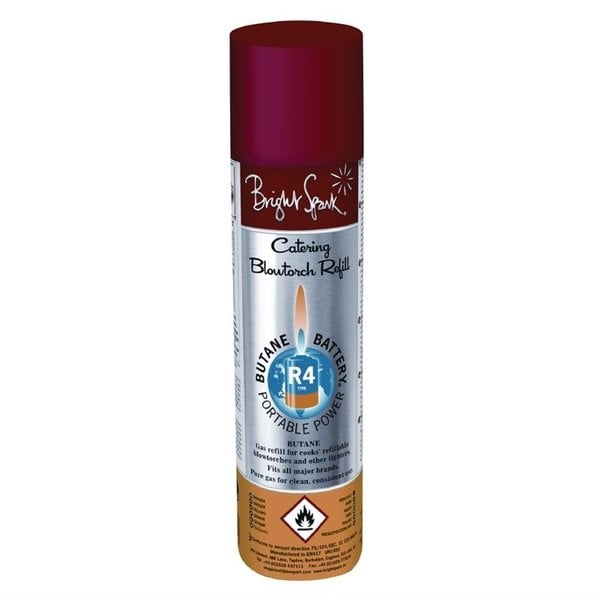 Gasvulling butaan 125g |  5,2(Ø)x18,2(h)cm