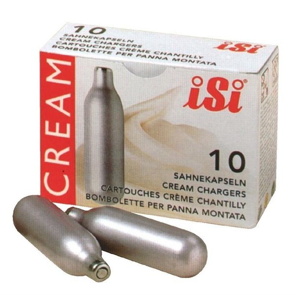 Slagroompatronen | 10 stuks | Voor K637 | 1,7(Ø)x6,5(h)cm