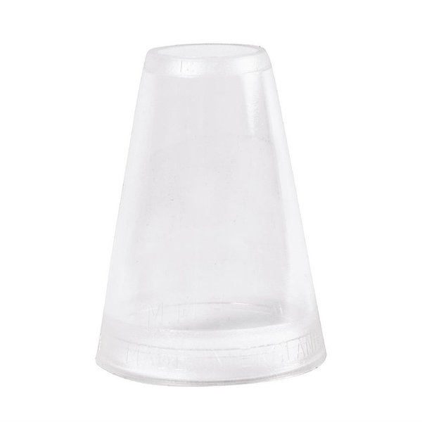 Spuitmond polycarbonaat glad 16mm |  1,6(Ø)x6(h)cm