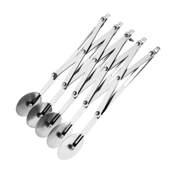 Hagelsnijder uittrekbaar RVS 5 wiels | 5,7(b)x49(l)cm