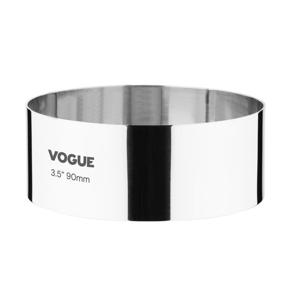 Mousse ring RVS rond | 9(Ø)x3,5(h)cm