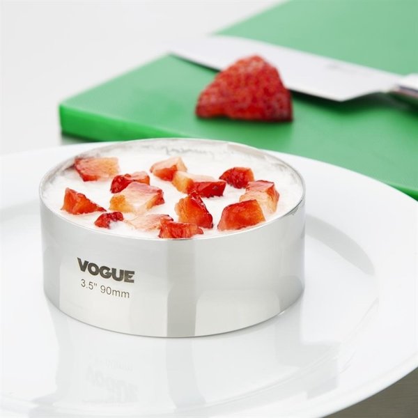 Mousse ring RVS rond | 9(Ø)x3,5(h)cm
