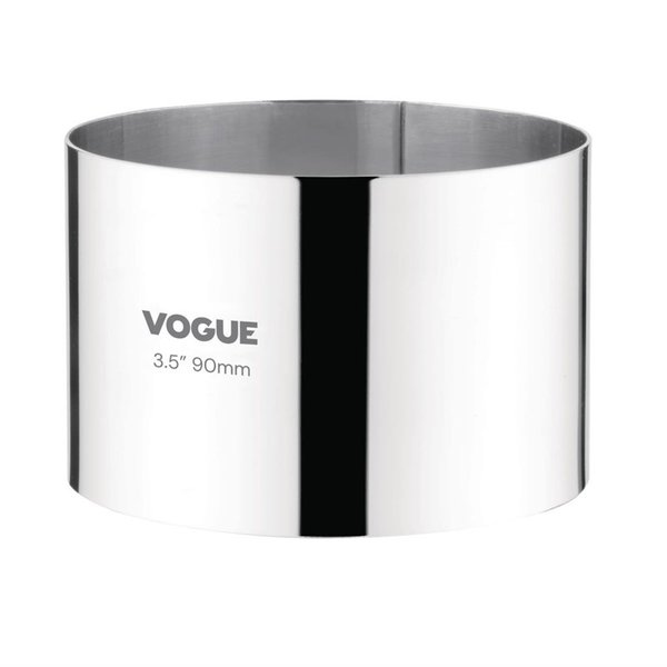 Mousse ring RVS rond | 9(Ø)x6(h)cm