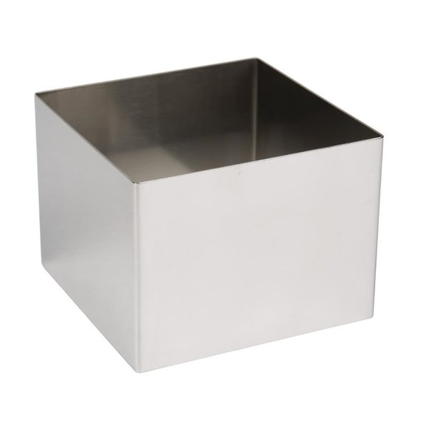 Mousse ring RVS | 80x80x60(h)mm