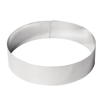 De Buyer Mousse ring RVS | 24(Ø)x6(h)cm