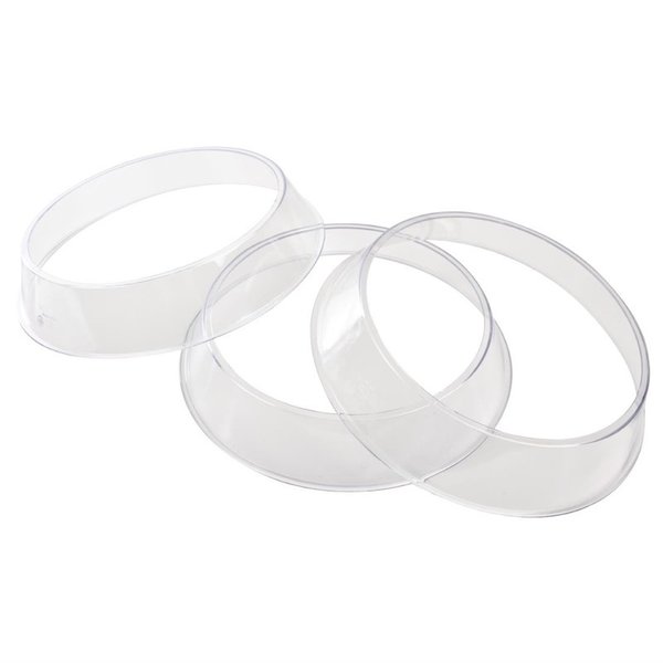 Bordenring polycarbonaat | 21,5(Ø)x4(h)cm