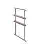 Cambro 4 RVS frames & 2 set rails voor GAS-DW585 | 620x60x45(h)mm 