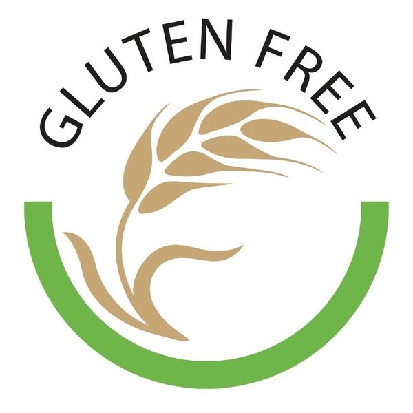 Voedseletiketten glutenvrij | 1000 stuks