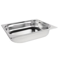 Vogue GN-Bak | RVS | 1/2 GN | Hoogte 65mm | 325x265x65(h)mm 