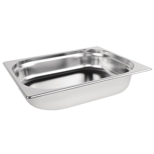 GN-Bak | RVS | 1/2 GN | Hoogte 65mm | 325x265x65(h)mm