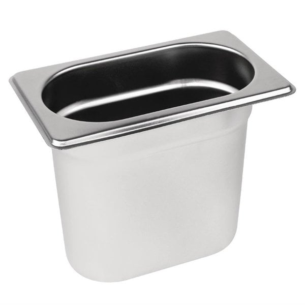 GN bak RVS 1/9 - 1L | 176x108x150(h)mm
