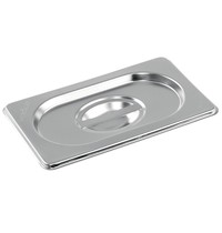 Vogue GN deksel RVS met handgreep 1/9 | Voor K824, K825 en K826