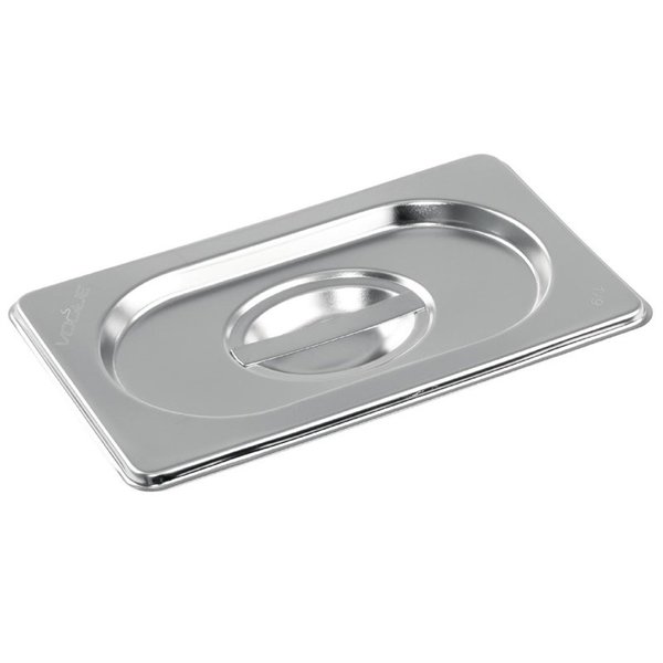 GN deksel RVS met handgreep 1/9 | Voor K824, K825 en K826