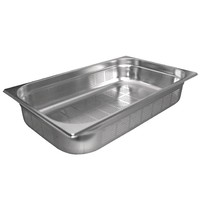 Vogue GN-Bak | RVS | 1/1 GN | Hoogte 65mm | Geperforeerd | 530x325x65(h)mm 